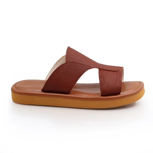 حذاء شرقي جلد طبيعي بني 1 حذاء شرقي جلد طبيعي بني 1