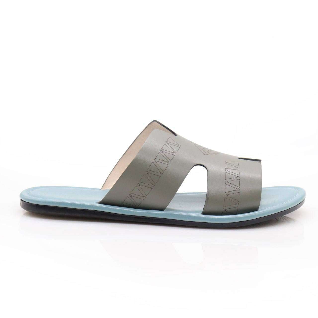 حذاء رصاصي بنعل سماوي 2 حذاء رصاصي بنعل سماوي 2