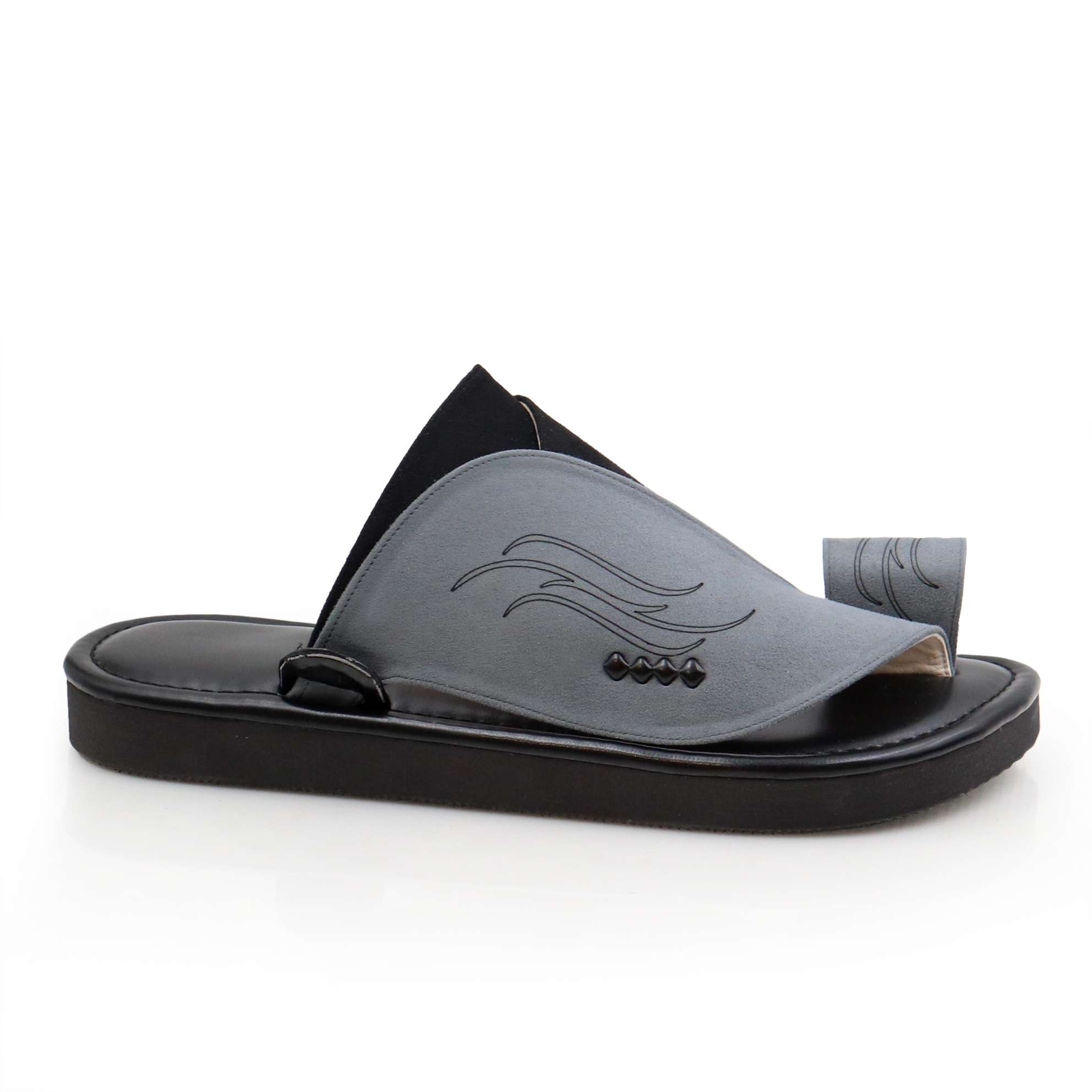 3حذاء مطرز رصاصي في اسود 3حذاء مطرز رصاصي في اسود