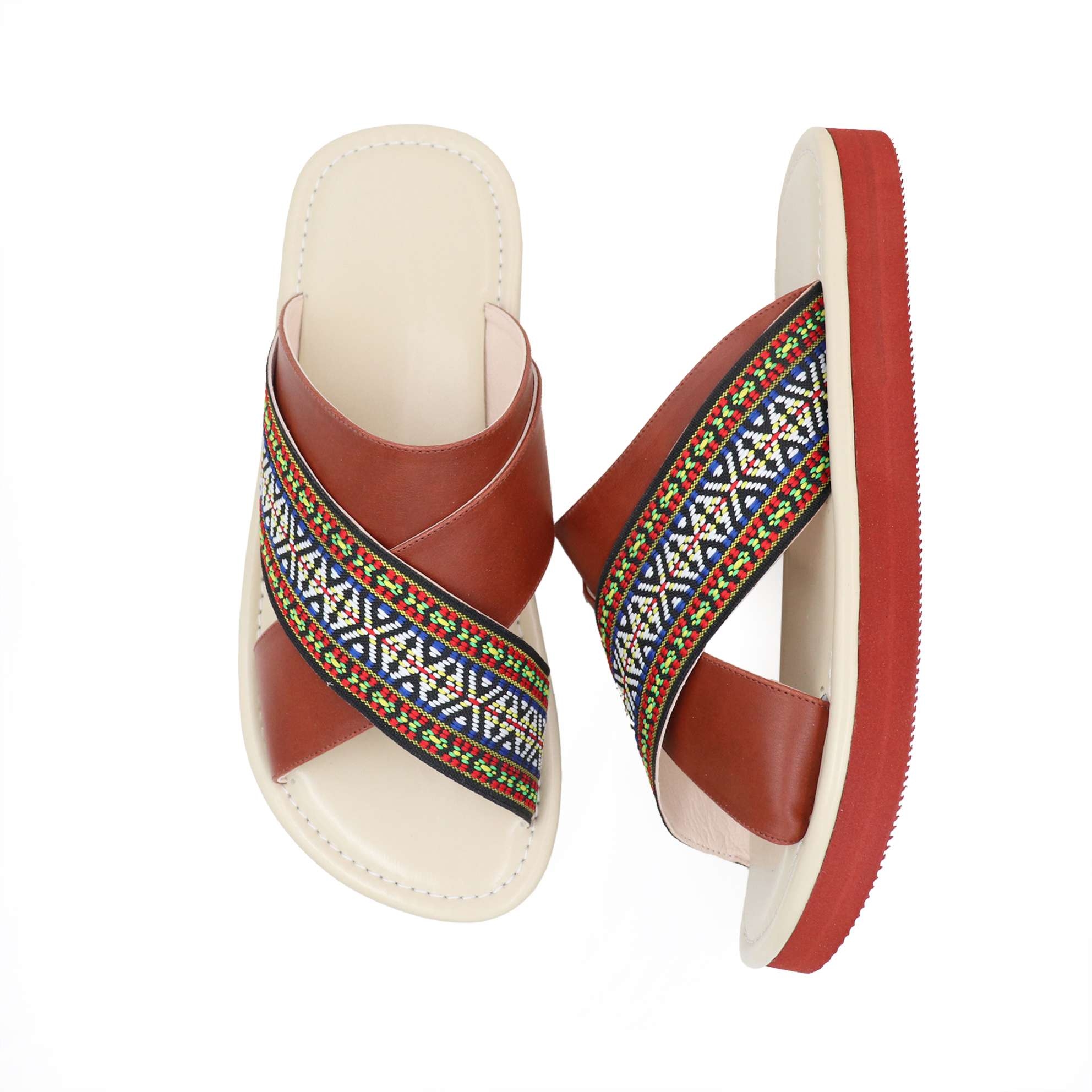 حذاء زبيري مطرز 3 حذاء زبيري مطرز 3