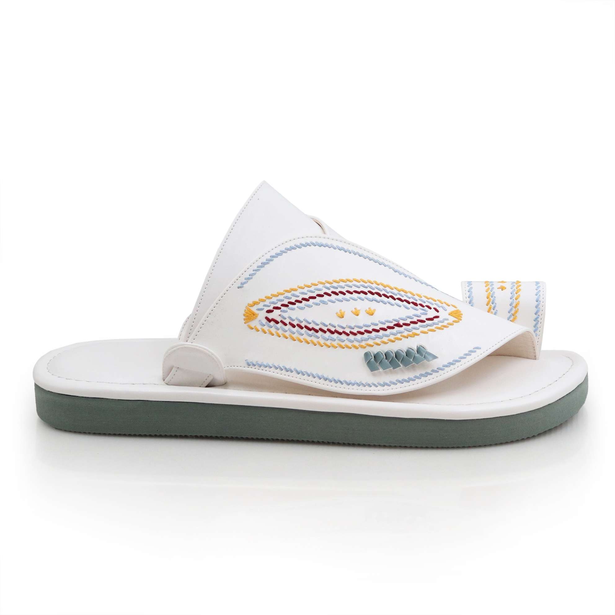 3حذاء شرقي جلد ابيض 3حذاء شرقي جلد ابيض