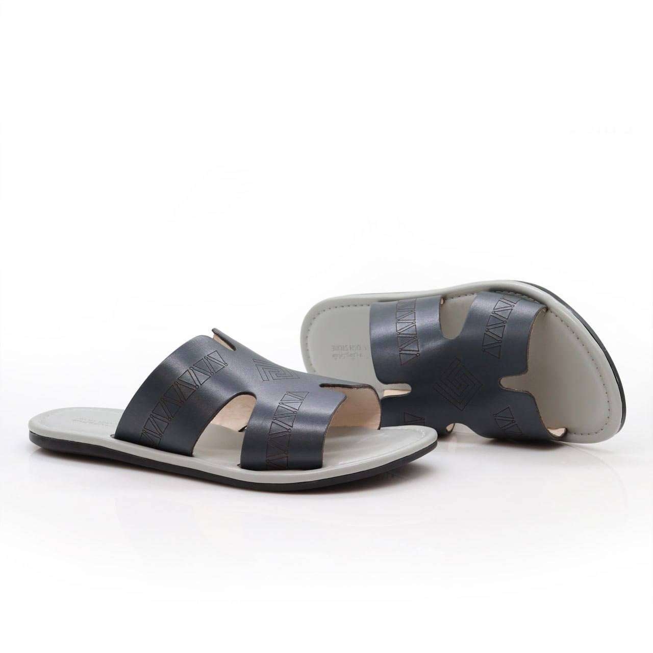 حذاء شرقي جلد ازرق 1 حذاء شرقي جلد ازرق 1