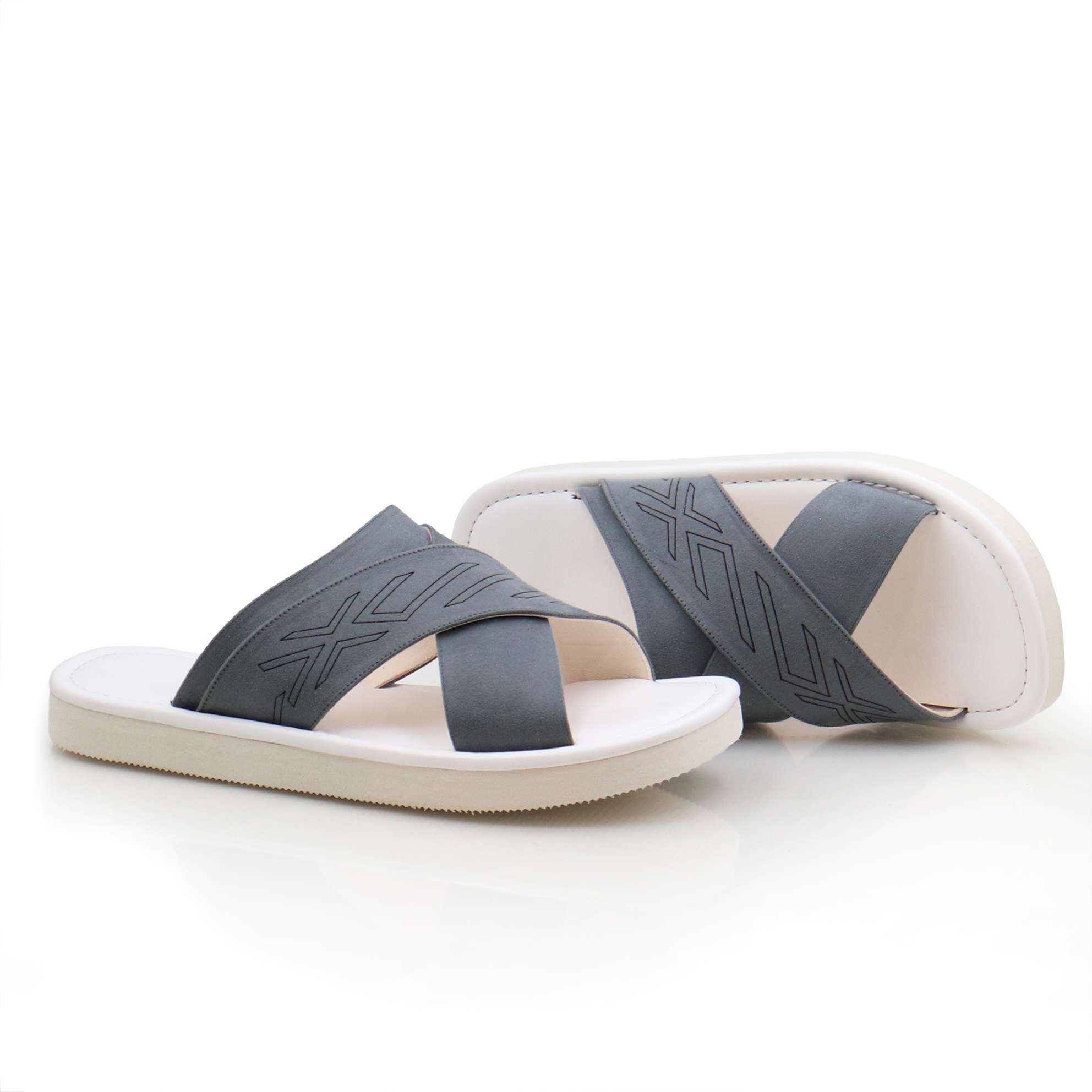 حذاء شرقي باللون الرصاصي 1 حذاء شرقي باللون الرصاصي 1