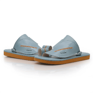 احذية شرقية مطرزةازرق برتقالي احذية شرقية مطرزةازرق برتقالي