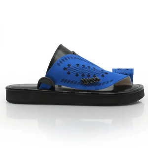 احذية شرقية مطرزة اسود مع ازرق3 احذية شرقية مطرزة اسود مع ازرق3