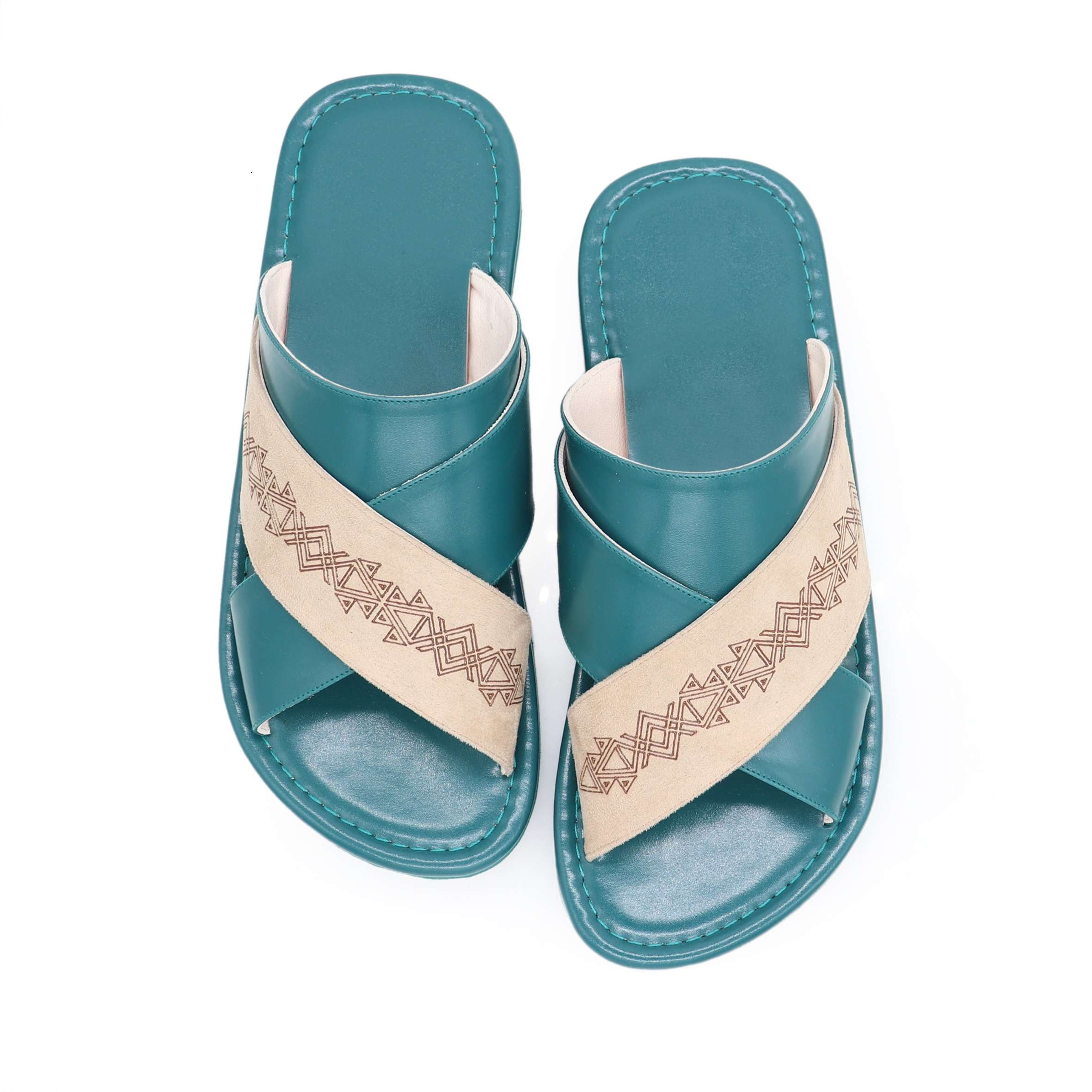 نعال قصيمي اخضر 3 نعال قصيمي اخضر 3