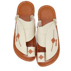 احذية شرقية مطرزة بيج برتقالي 4 احذية شرقية مطرزة بيج برتقالي 4