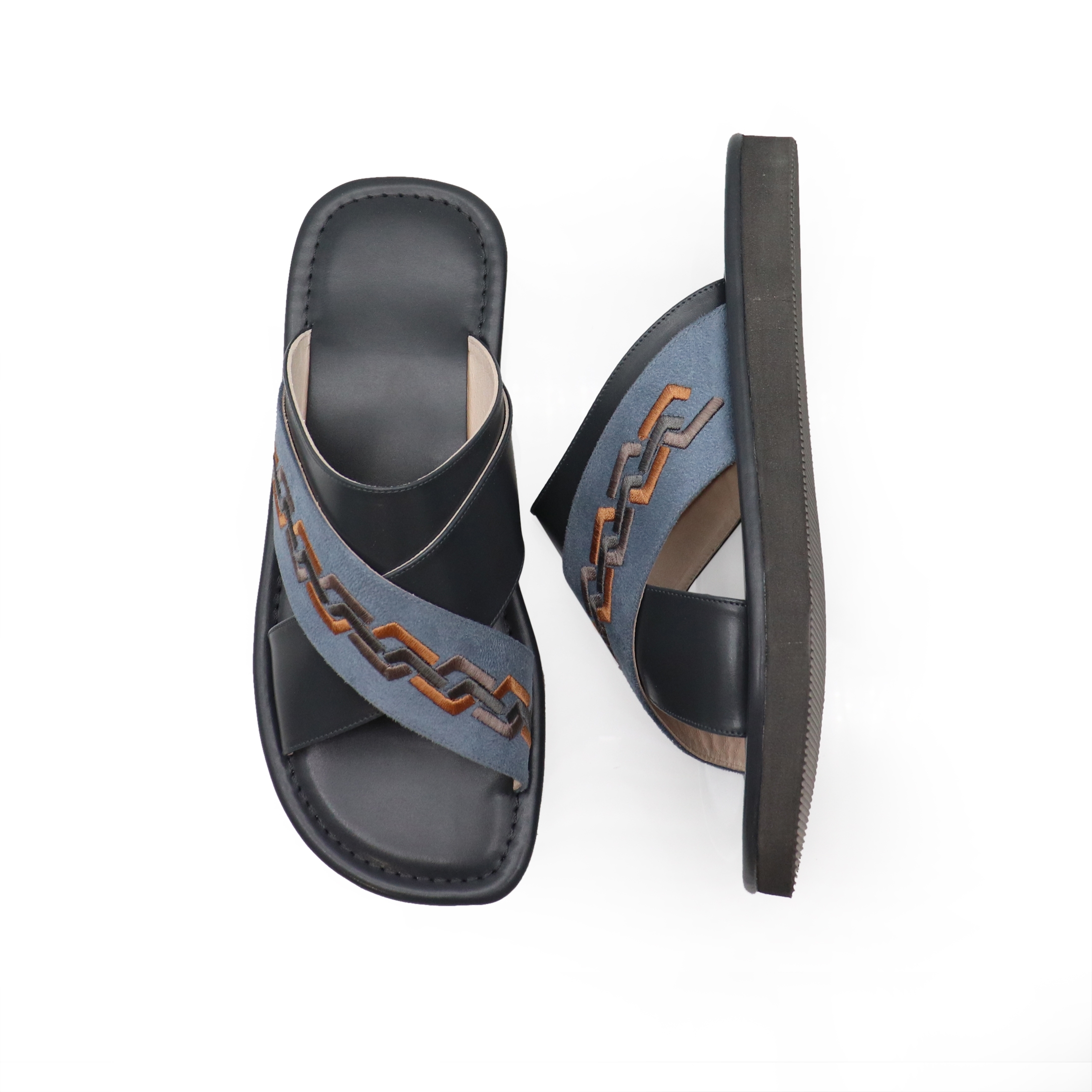 نعال زبيري اسود-رصاصي نعال زبيري اسود-رصاصي