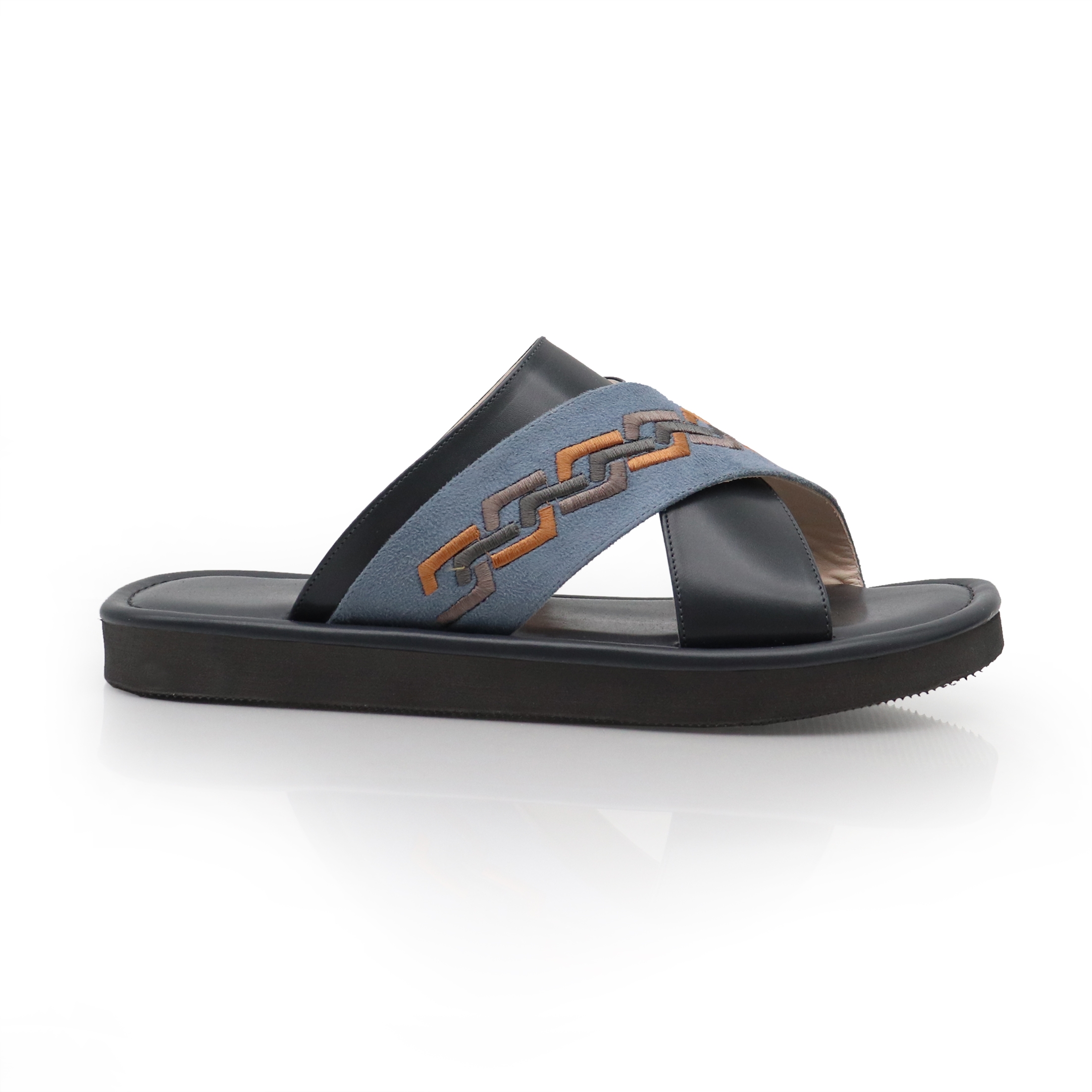 نعال زبيري اسود-رصاصي 1 نعال زبيري اسود-رصاصي 1