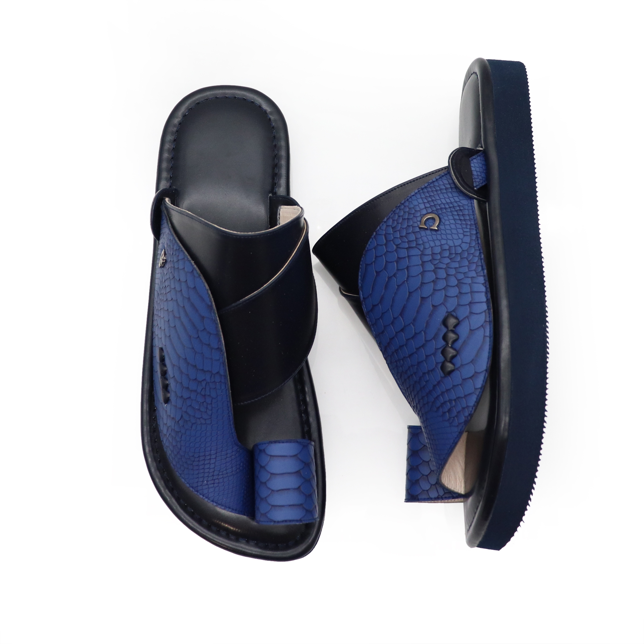 حذاء شرقي سادة كحلي 3 حذاء شرقي سادة كحلي 3