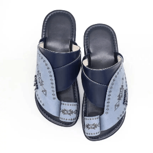 احذية شرقية مطرزة ازرق4 احذية شرقية مطرزة ازرق4