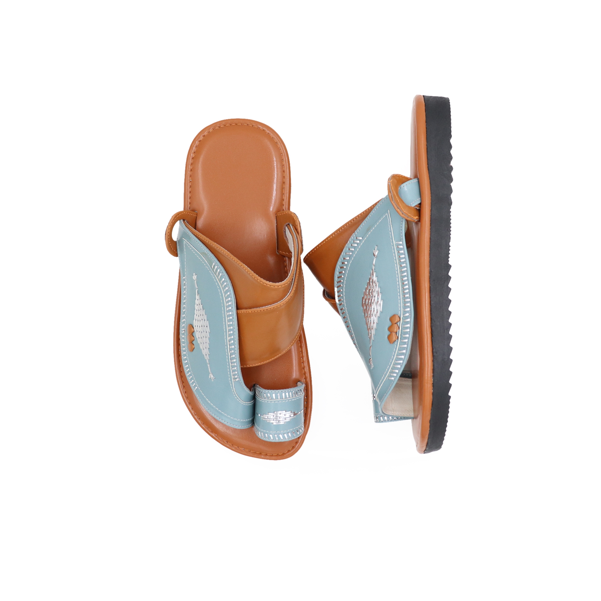 حذاء ولادي مطرز برتقالي حذاء ولادي مطرز برتقالي