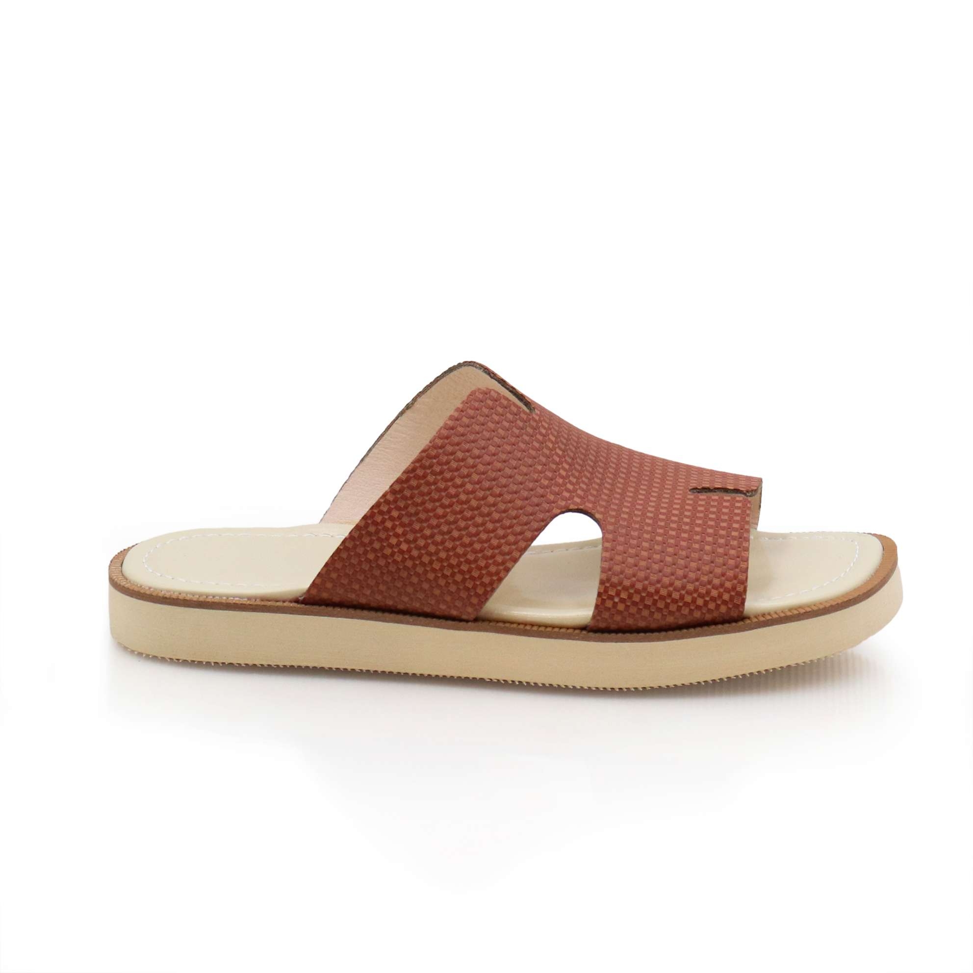 حذاء شرقي بني بنعل بيج 2 حذاء شرقي بني بنعل بيج 2